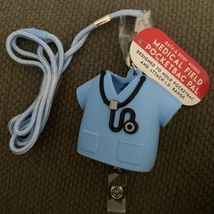 NWT Bath & Body works lanyard/badge sanitizer